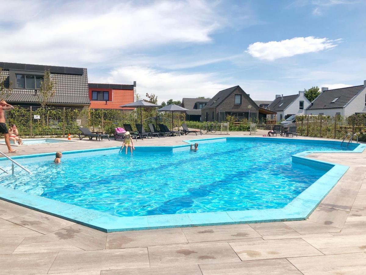 Chalet 516 Op Recreatiepark De Wielen Sint Maarten Exteriör bild